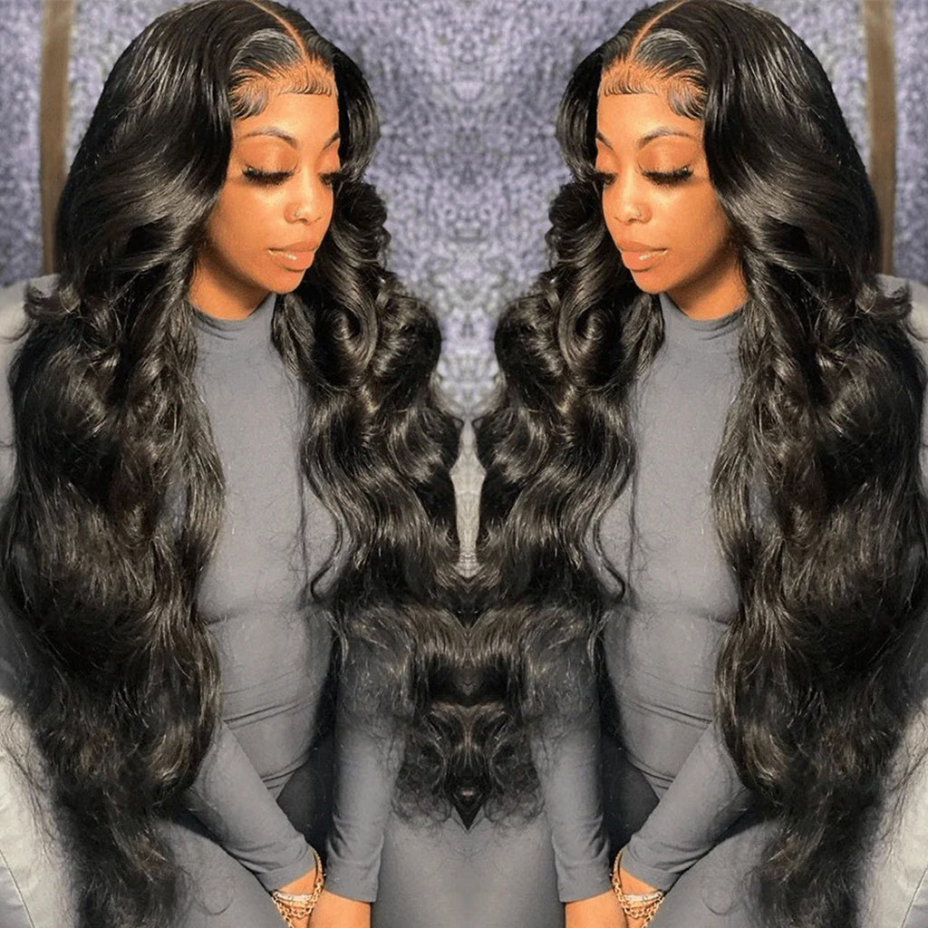 HiArt Hair Body Wave 13x4 HD Lace Raw Hair 200% High Density Wig Fast Shipping