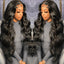 HiArt Hair Body Wave 13x4 HD Lace Raw Hair 200% High Density Wig Fast Shipping