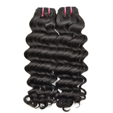 HiArt Hair Virgin Indian Raw Deep Body Wave Hair Weaving Human Hair Bundles Fast Shipping