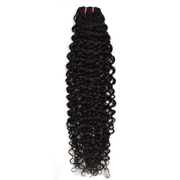 HiArt Hair Virgin Indian Raw Curly Hair Weaving Human Hair Bundles Fast Shipping