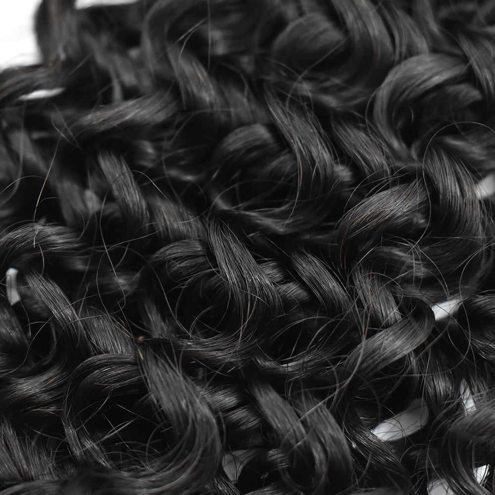 HiArt Hair Virgin Indian Raw Curly Hair Weaving Human Hair Bundles Fast Shipping