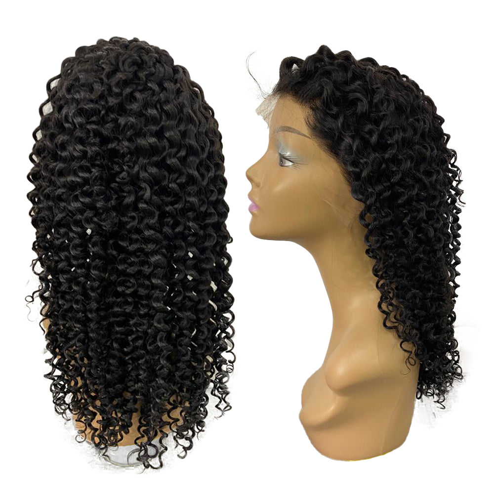 HiArt Hair Curly 13x4 HD Lace Raw Hair 200% High Density Wig Fast Shipping