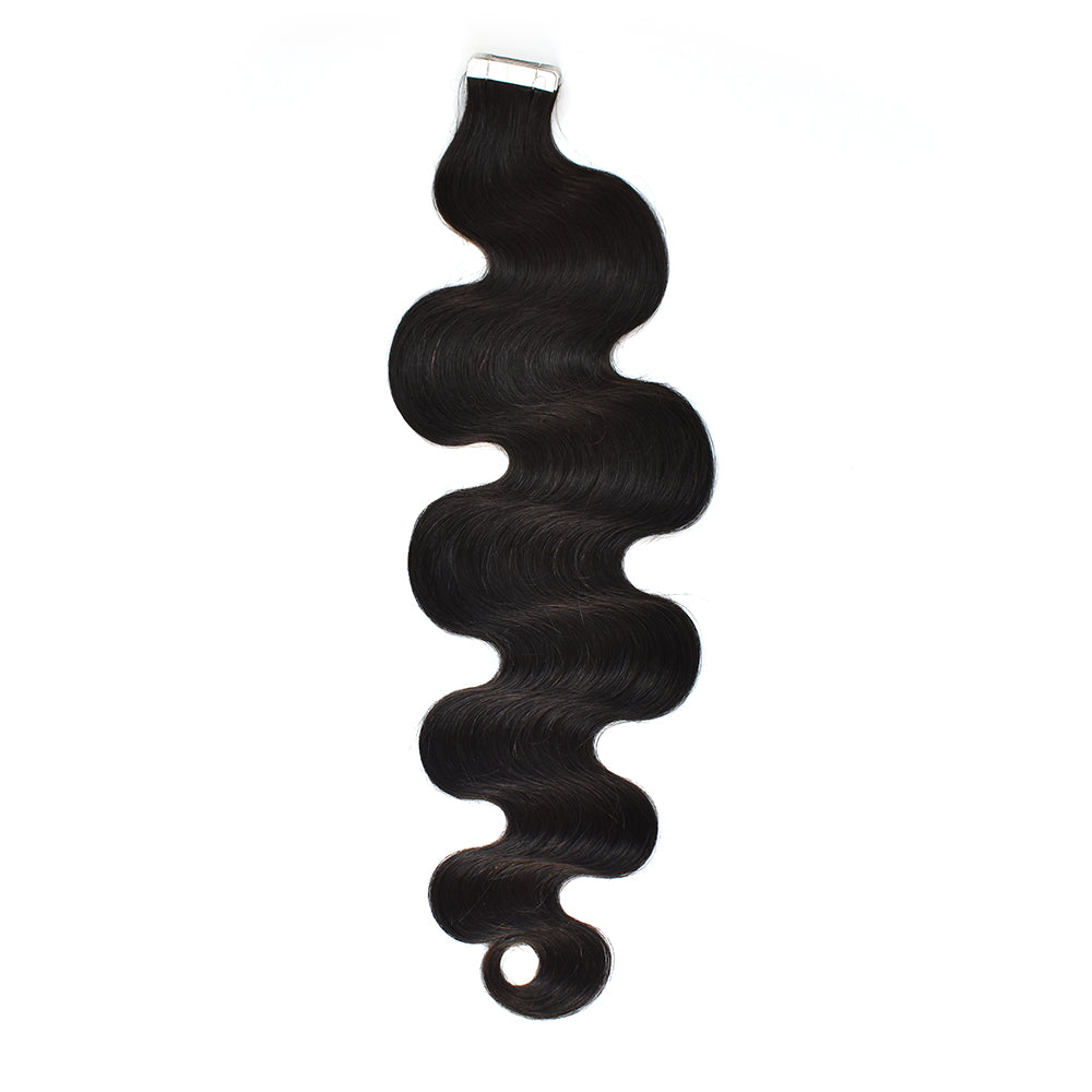 HiArt Hair Virgin Brazilian Body Wave Tape In Hair Extensions For Black Women Fast Shipping