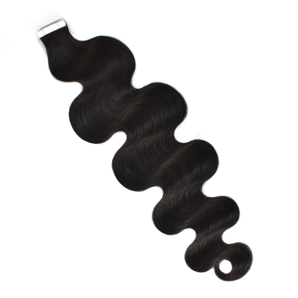 HiArt Hair Virgin Brazilian Body Wave Tape In Hair Extensions For Black Women Fast Shipping