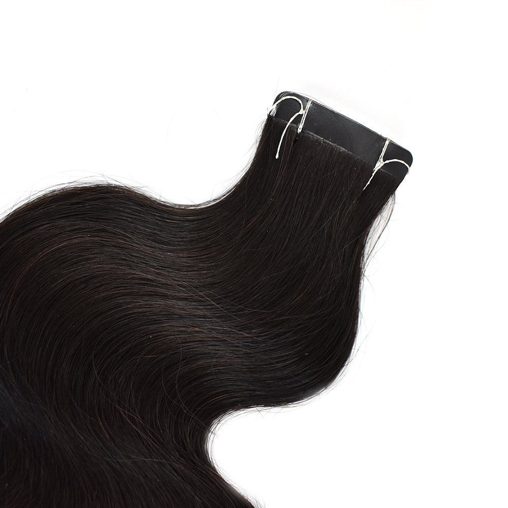 HiArt Hair Virgin Brazilian Body Wave Tape In Hair Extensions For Black Women Fast Shipping