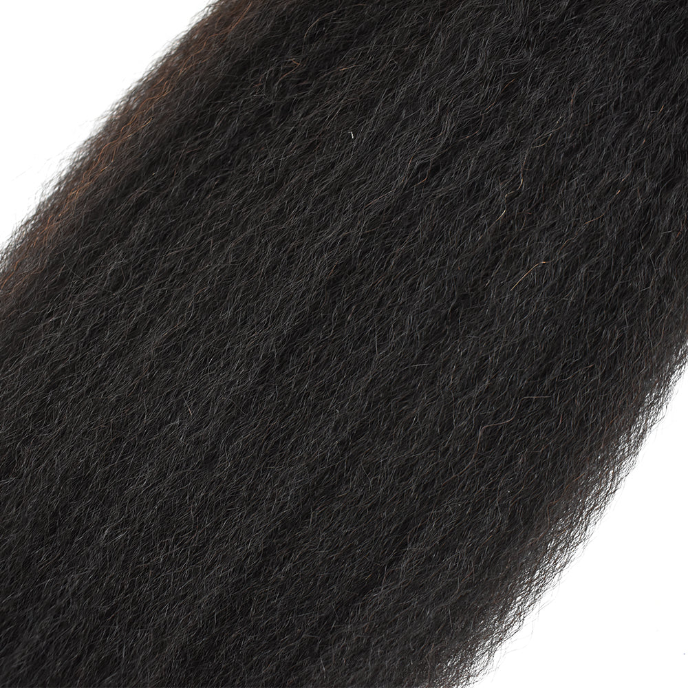 HiArt Hair Virgin Brazilian Kinky Straight Tape In Hair Extensions For Black Women Fast Shipping