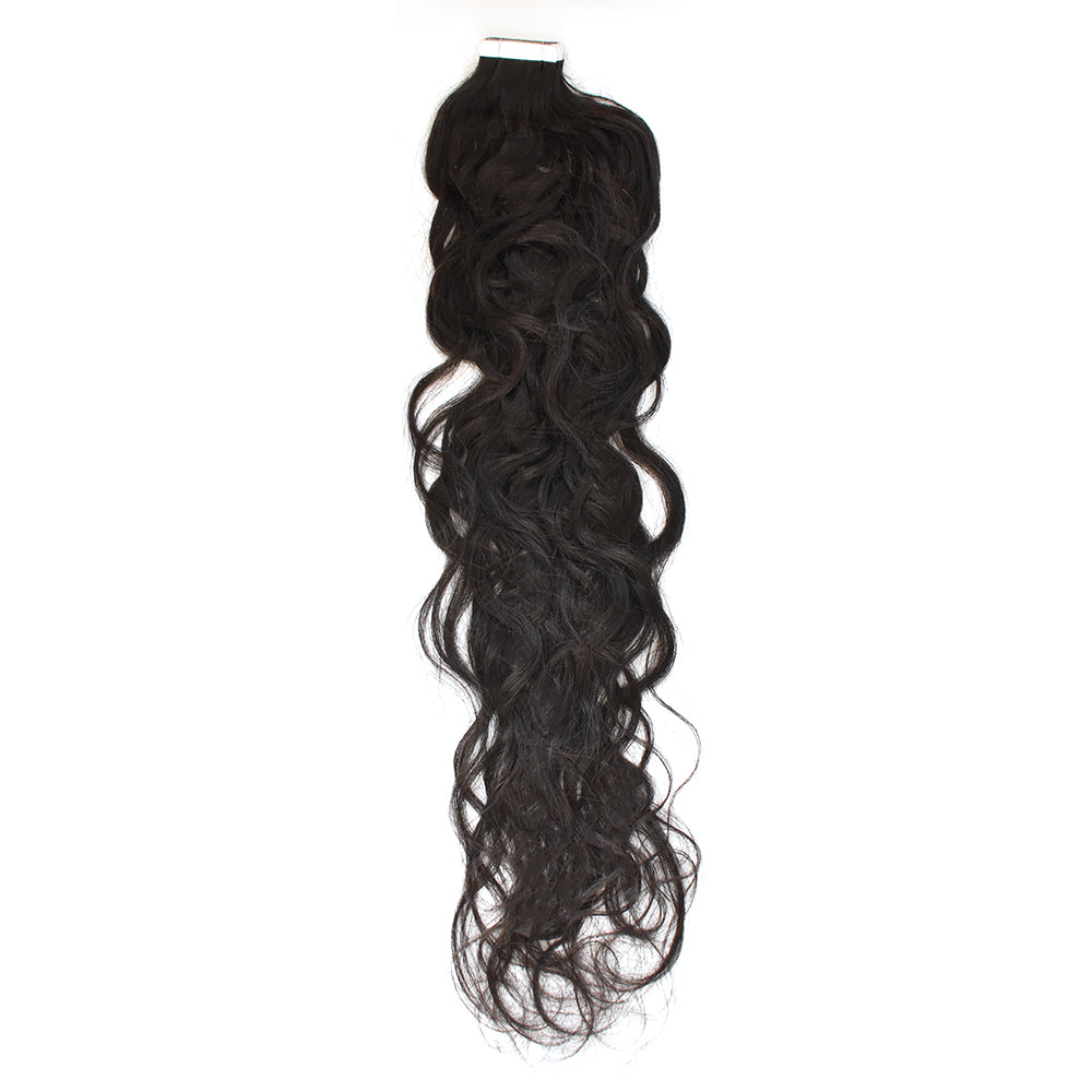 HiArt Hair Virgin Brazilian Wave Tape In Hair Extensions For Black Women Fast Shipping