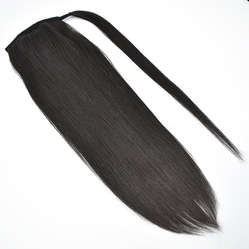 High Quality 1B Straight 110g Ponytail Hair