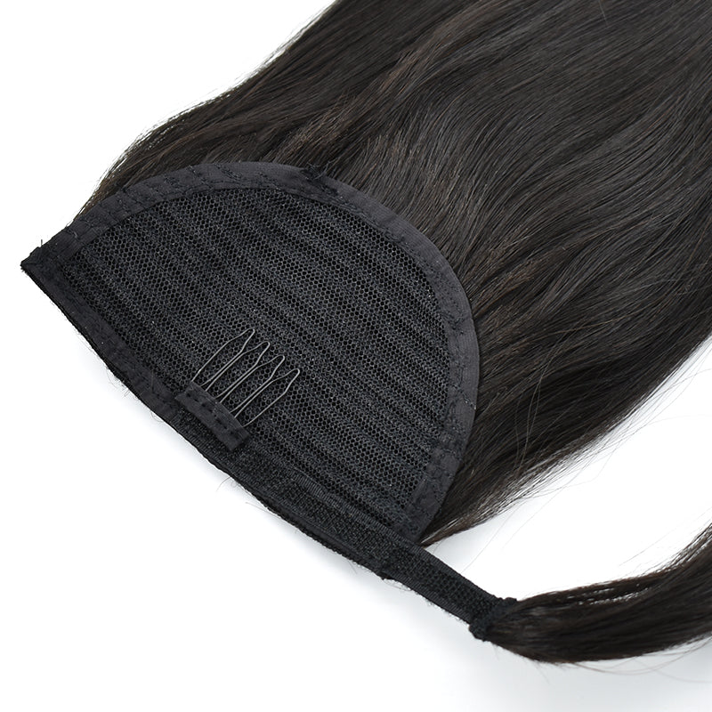 High Quality 1B Straight 110g Ponytail Hair