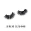 Luxury 18mm 3d Mink Eyelash Super Soft Band Full Strip Lashes Suit for Daily