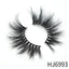 Real Luxury 3d Mink Eyelashes Lasting Lashes Long Layered Wispy Fluffy