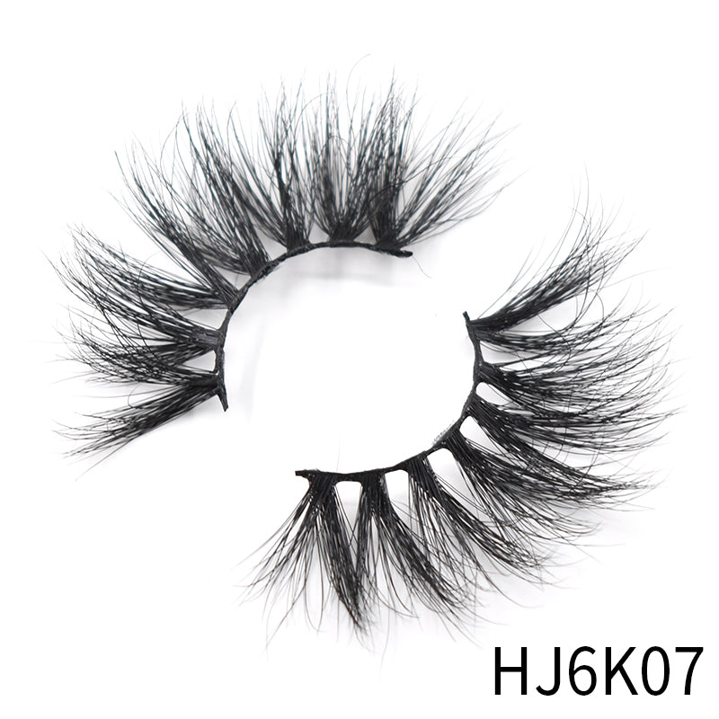 Real Luxury 3d Mink Eyelashes Lasting Lashes Long Layered Wispy Fluffy