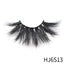 Real Luxury 3d Mink Eyelashes Lasting Lashes Long Layered Wispy Fluffy