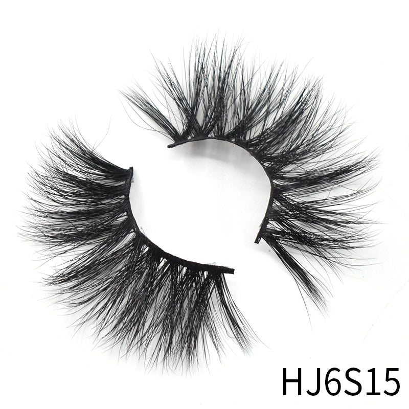 Real Luxury 3d Mink Eyelashes Lasting Lashes Long Layered Wispy Fluffy