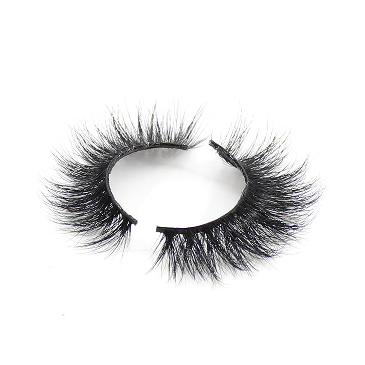 Luxury 25mm 5d Mink Eyelash Super Fluffy Curl Up Full Strip Lashes