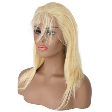 Blond #613 hair Straight Full Lace Wig