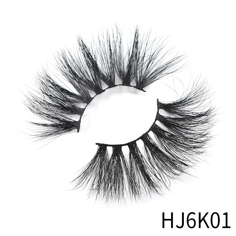 Real Luxury 3d Mink Eyelashes Lasting Lashes Long Layered Wispy Fluffy