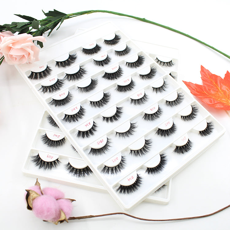 Promotion Luxury Mink Eyelash Full Strip Lashes with Discount Prices