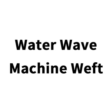 Water Wave Machine Weft Hair